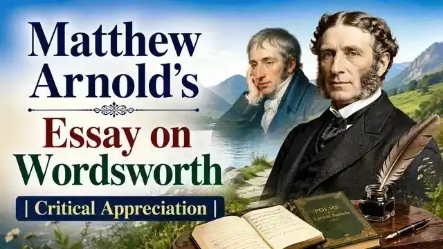 Matthew Arnold’s Essay on Wordsworth | Critical Appreciation |