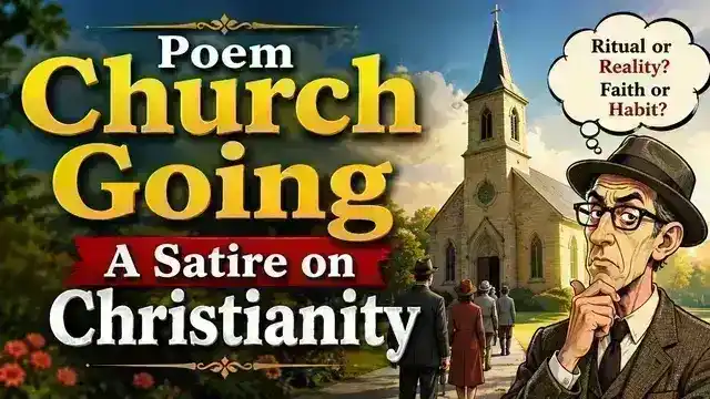 Poem Church Going A Satire on Christianity