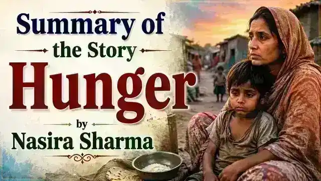 Summary of the Story Hunger by Nasira Sharma