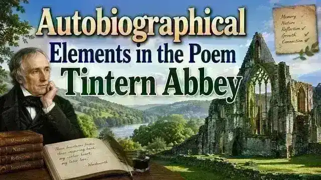 Autobiographical Elements in the Poem Tintern Abbey