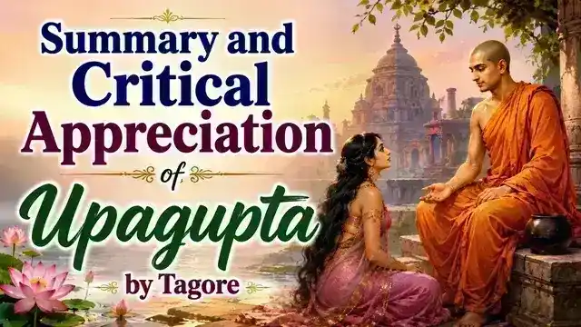 Summary and Critical Appreciation of Upagupta by Tagore