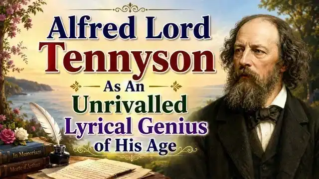 Alfred Lord Tennyson As An Unrivalled Lyrical Genius of His Age