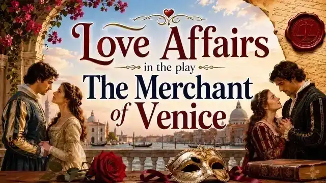 Love Affairs in the play The Merchant of Venice