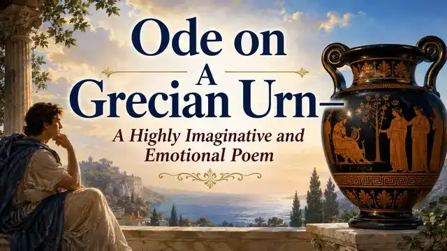 Ode on A Grecian Urn—A Highly Imaginative and Emotional Poem