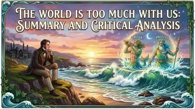 The World Is Too Much With Us: Summary and Critical Analysis