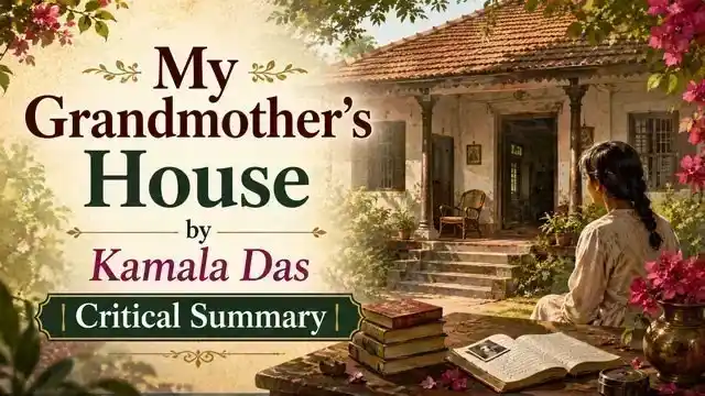 My Grandmother’s House by Kamala Das | Critical Summary