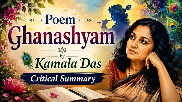 Poem Ghanashyam by Kamala Das, Critical Summary